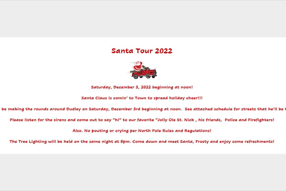 Santa Tour 2022