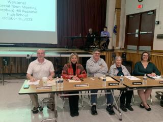 Michael Mayotte, Chairman  Jon Currey, Vice-Chairman  Joan Gardecki, Clerk  Ann Gaudreau  Jana Deschenes